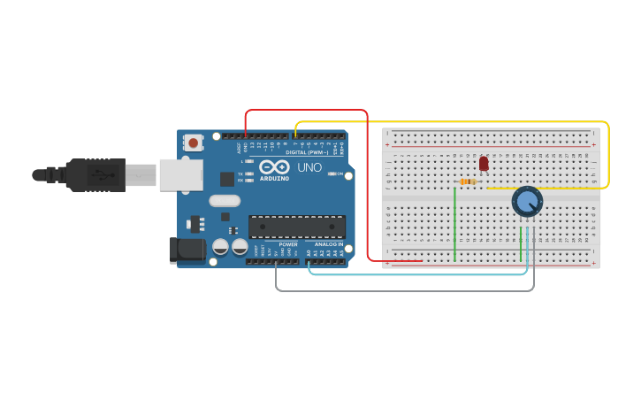 Circuit design Performance Task - Tinkercad