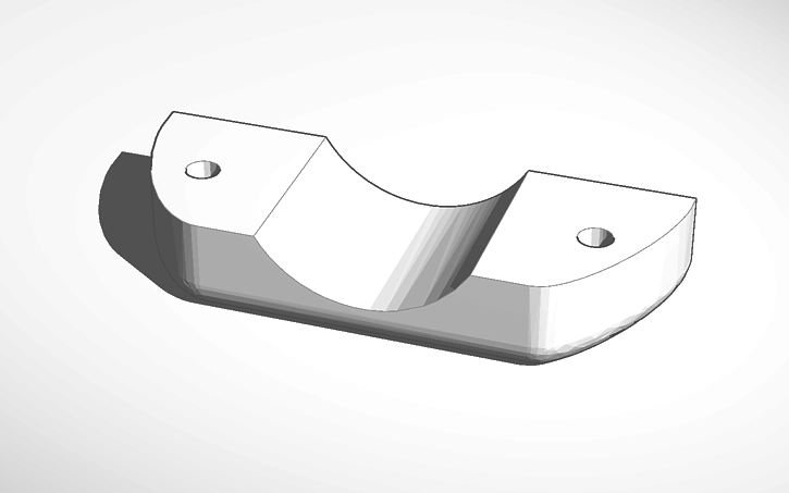 3D design Motor Stand - Tinkercad