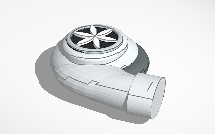 3D design turbo - Tinkercad