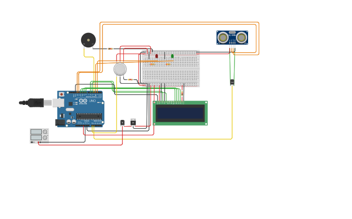Circuit design Industrial IOT - Tinkercad