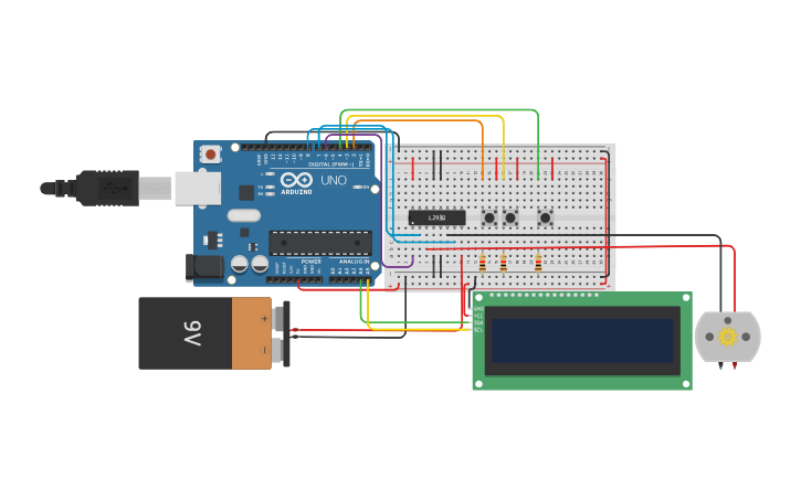 Circuit design Md Forhad Hossain, Problem 3 of Final exam . - Tinkercad