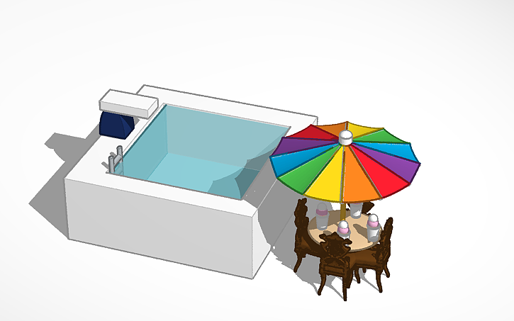 3D design pool - Tinkercad