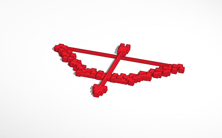 3D design bow - Tinkercad