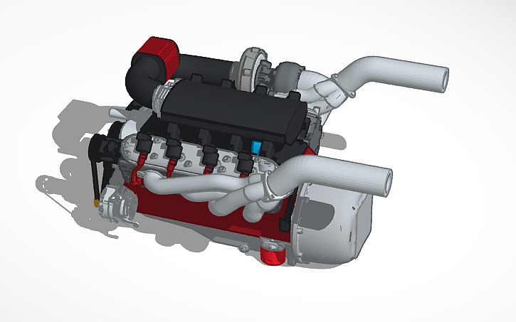 3D design Turbo Ls - Tinkercad