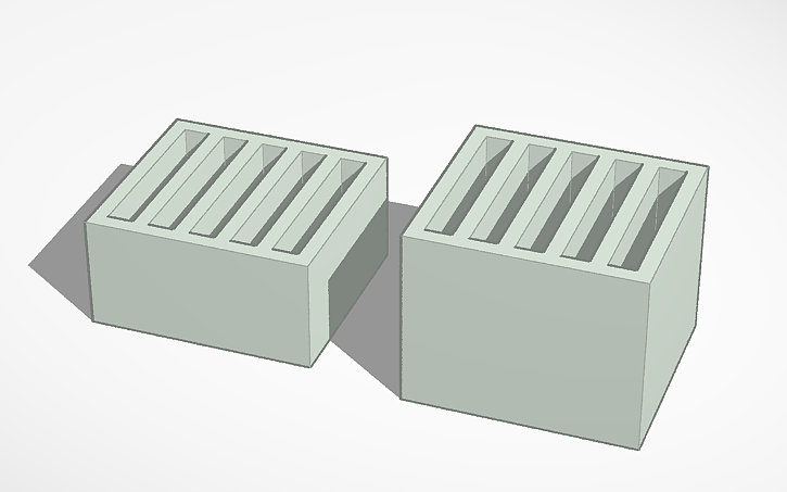 3D design Credit Card Holder - Tinkercad