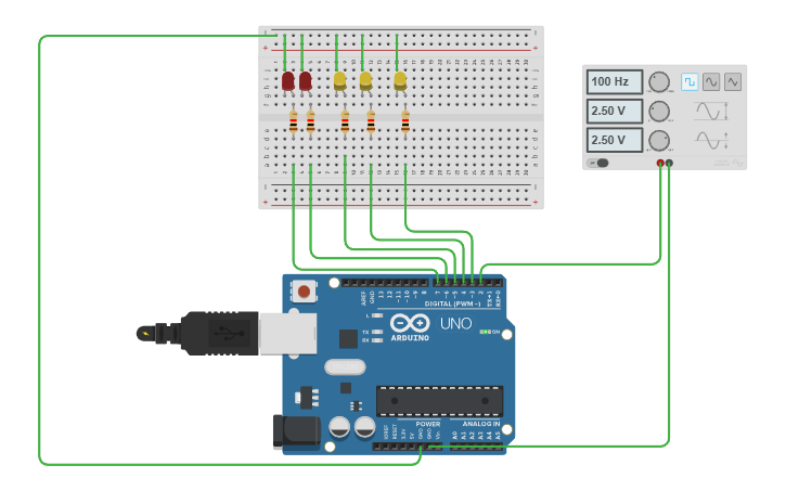 Circuit design Load Shedding Relay using Arduino - Tinkercad