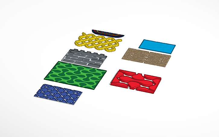 3D design Flooring - Tinkercad