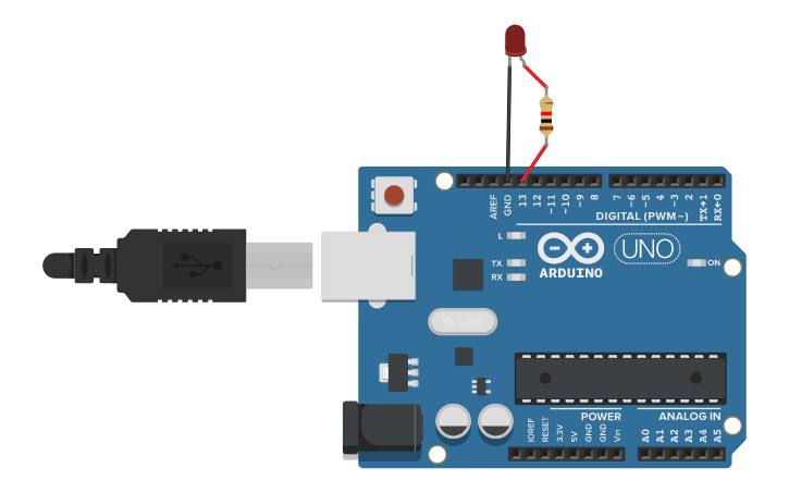 Circuit design ARDUINO RBT TINGKATAN 2 - Tinkercad