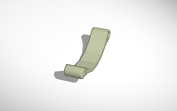 3D design m4a1 trigger guard for ZVC m4a1 - Tinkercad