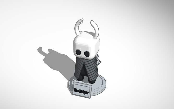 3D design Knight (Hollow Knight) - Tinkercad
