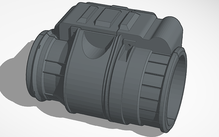 3D design full pip boy - Tinkercad