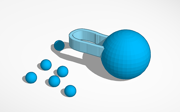 3d Rattle 3D design rattle - Tinkercad
