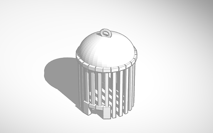 3D design Bird cage - Tinkercad