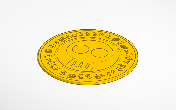 3D design Coin - Tinkercad