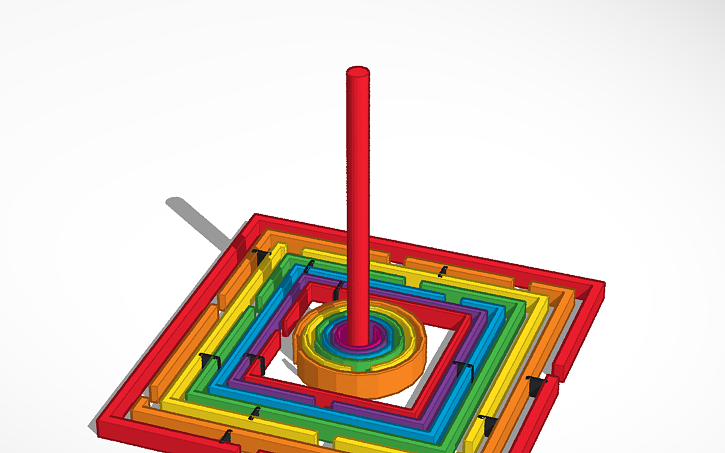 3D design Maze - Tinkercad