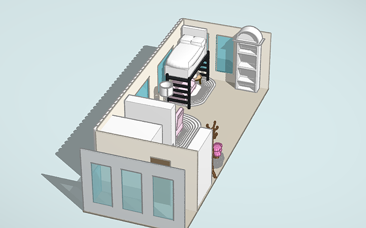 3D design Copy of Interior Design Challenge - Tinkercad