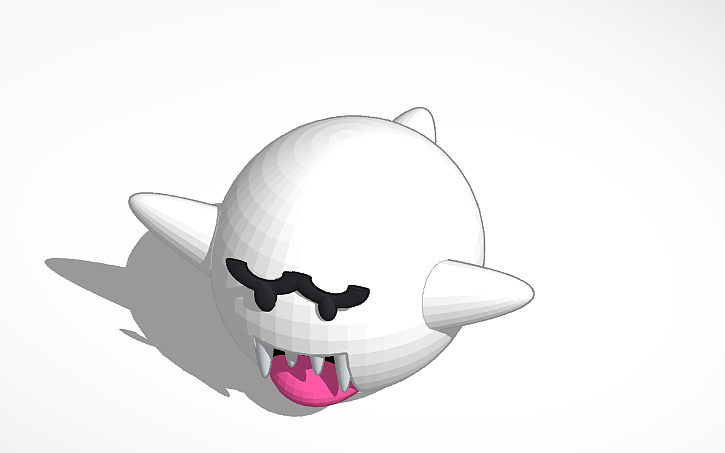 3D design BOO - Tinkercad