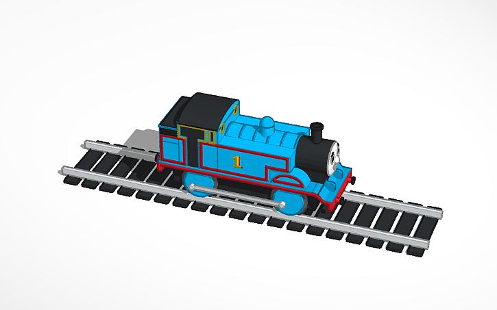 Hornby 0-4-0 Thomas The Tank Engine - Tinkercad