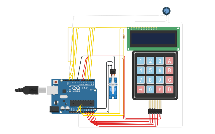 Circuit design code pin - Tinkercad
