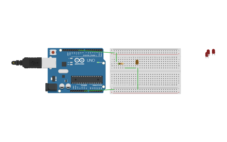 Arduino Led Cad Circuit design Arduino led - Tinkercad