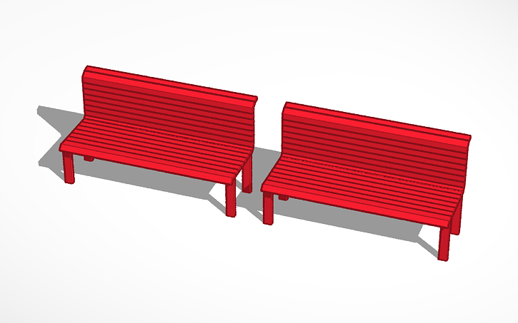 3D design BENCH - Tinkercad