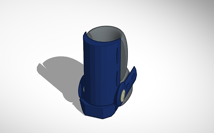 3D design foot brace - Tinkercad