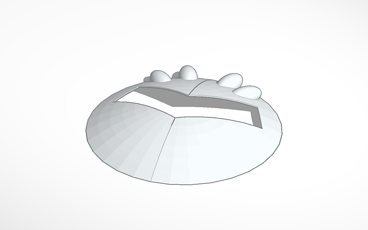 3D design Meta Knight Mask - Tinkercad