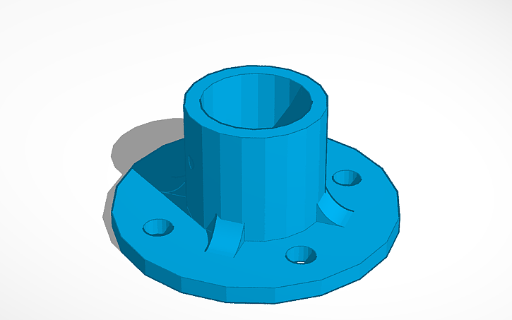 3d-design-tent-pole-base-plate-tinkercad