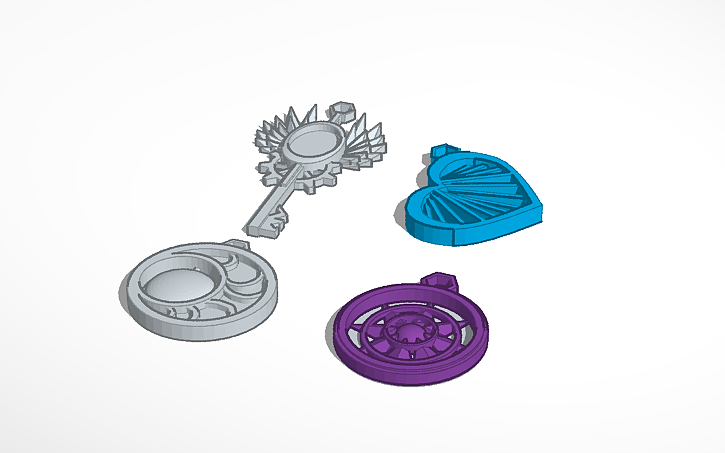 Cad Keychain Design 3D design Keychain designs - Tinkercad