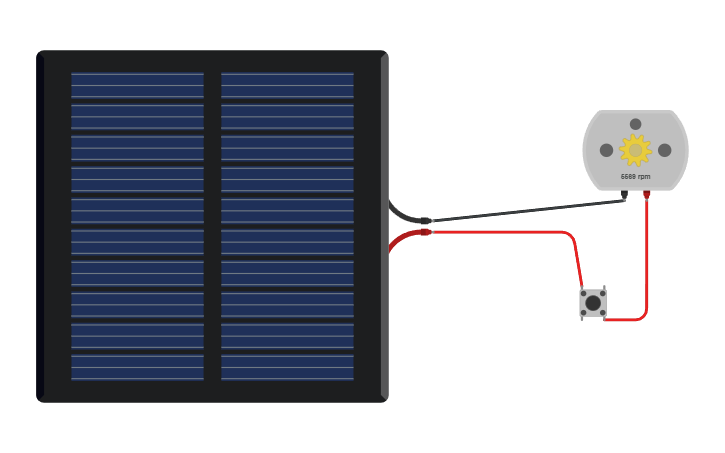 Circuit design panel solar - Tinkercad