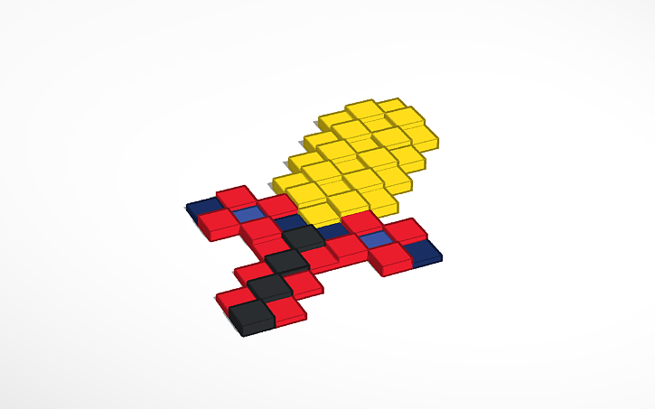 3D design Sizzling Blade - Tinkercad