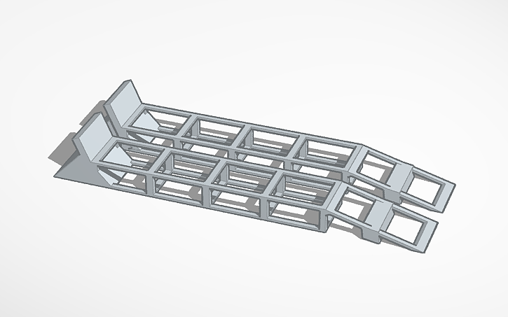 3D design car ramps - Tinkercad