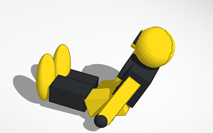 3D design ragdoll - Tinkercad