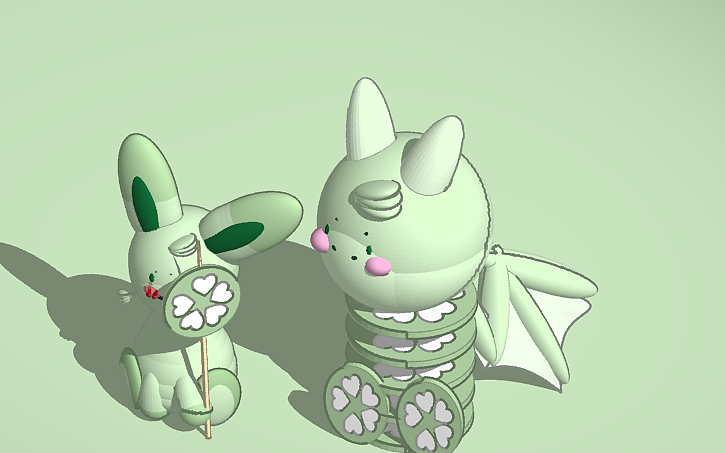 3D design Cucumber Rider Skin: Chibi (Foodwar) - Tinkercad