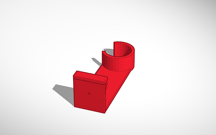 3D design Filament spool guide - Tinkercad