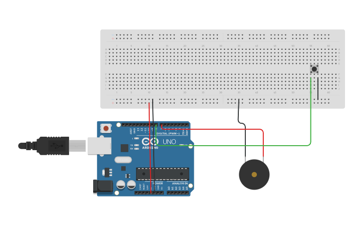 Circuit design Stacking Game - Tinkercad