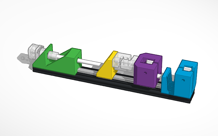 3D design Tensile Testing Machine Tutorial - Tinkercad