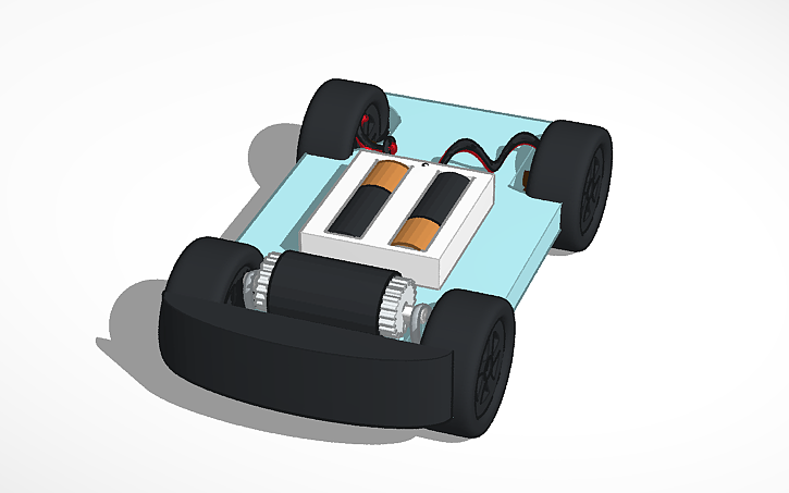 3D design Chasis - Tinkercad