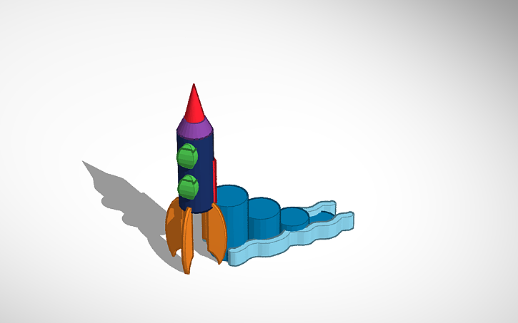 3D design RoKeT - Tinkercad