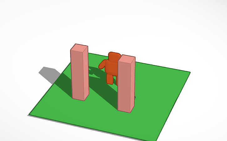 3D design Automatic Doors - Tinkercad