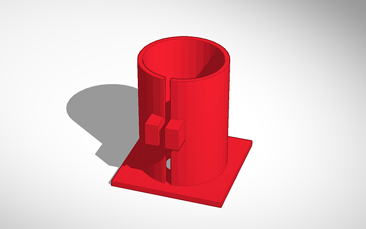 3D design Router Housing - Tinkercad