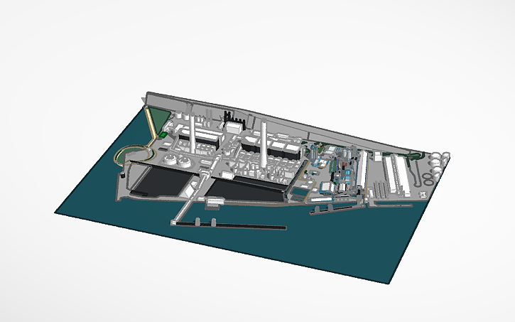 3D design TSK Zone - Tinkercad