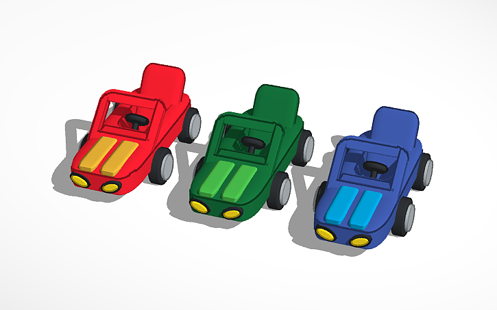 3D design Autos - Tinkercad