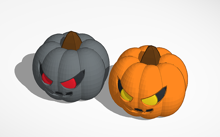 Pumpkin Software Design 3D design Pumpkins - Tinkercad