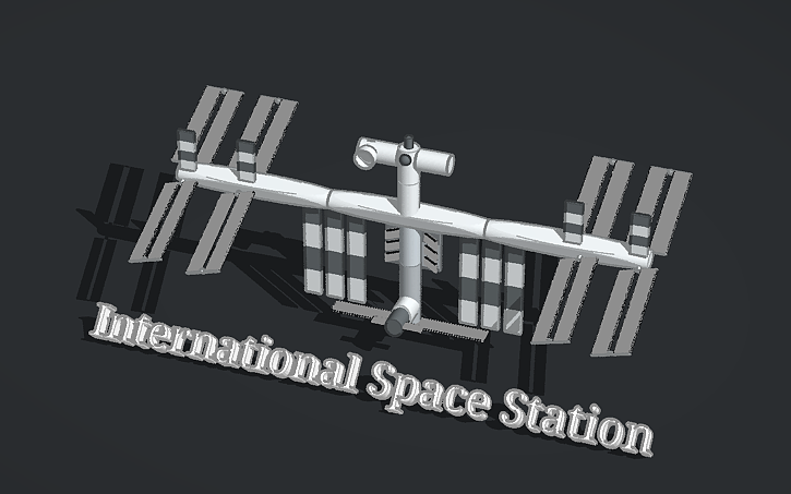 Iss Radiator Cad 3D design İSS - Tinkercad