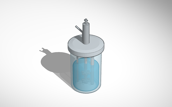 3D design Biorreactor - Tinkercad