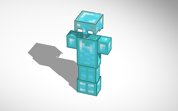 3D design Diamond Armor - Tinkercad