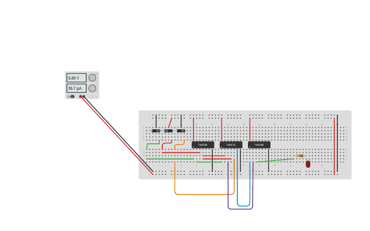 Circuit design function using POS - Tinkercad