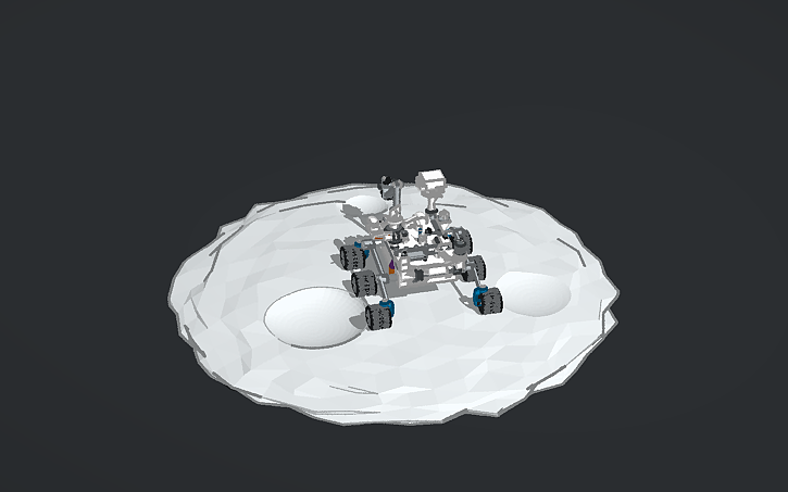 Inker Pad 3D design Copy of Space Vehicles Challenge - Tinkercad