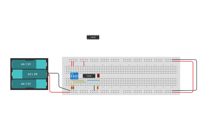 Circuit design 7432 - Tinkercad